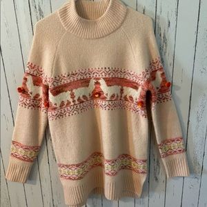 Cute alpaca sweater. Anthropology